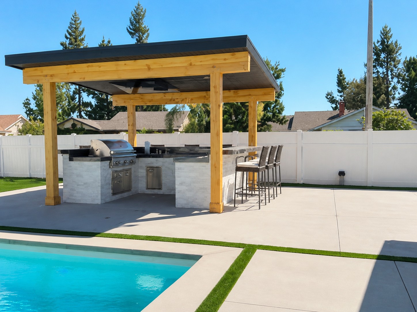 South Coast Pools project photography